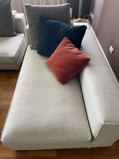 Divano Artnova, modello Shabby, color beige, 180cm