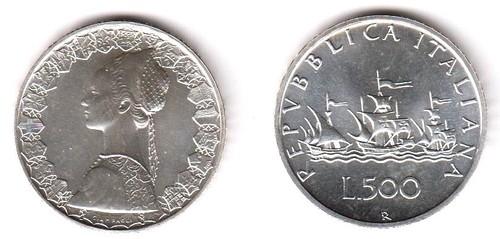 1968 italia lire 500 - 1968,