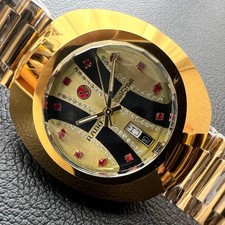 Orologio uomo RADO Diastar 338 automatico vintage cassa oro 36mm revisionato