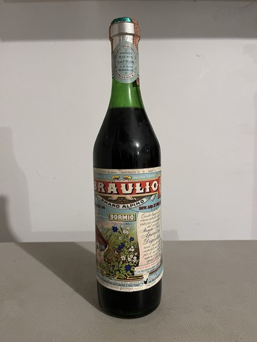 Amaro alpino braulio 1960s - amaro,
