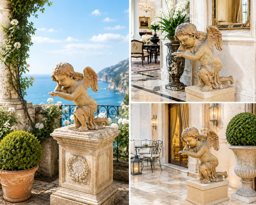 Putto cherubino angelo alato - putto/cherubino/angelo,
