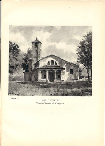 Stampa antica ramponio verna - antica,