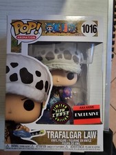 Funko Pop Trafalgar Law Glow Chase 1016 Exclusive Sticker AAA Anime One Piece