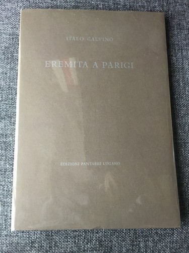 Italo calvino eremita parigi - a,