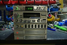 Autoradio d'epoca KENWOOD torre hifi KTC 5600, KXC 3500, KGC 5400, KAC 5200 x 2