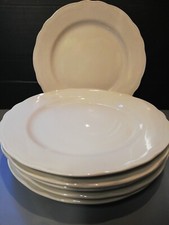 RICHARD GINORI 6 PZ. PIATTI PIANI VECCHIO ANTICO DOCCIA VINTAGE LOGO BLU