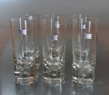 Set 6 bicchieri in cristallo