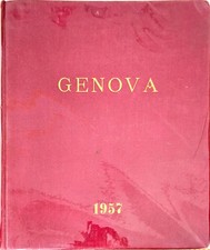 RIVISTA GENOVA ANNO 1957 COMPLETO RILEGATO UNICO VOLUME