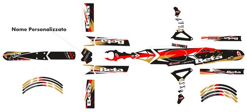 Kit grafica adesiva - grafica, completa