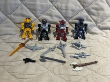 LOT OF 4 LEGO BIONICLE 2 INCH