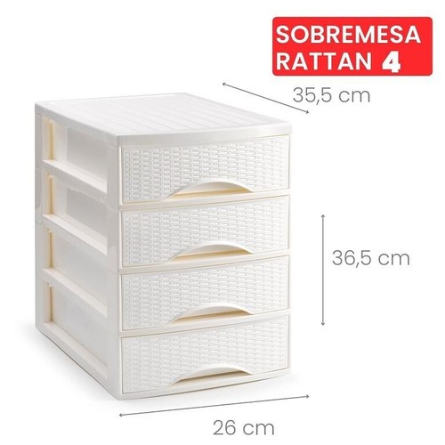 Cassettiera organizer effetto - cassettiera,