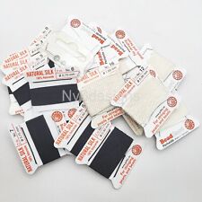 Ago filo vera seta bianco/nero