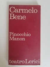 CARMELO BENE PINOCCHIO MANON -