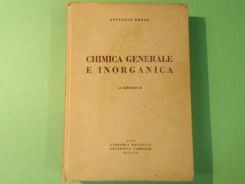 Chimica generale inorganica - generale,