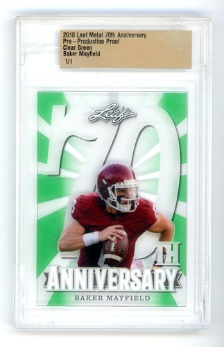 Baker mayfield rookie 2018 - baker,