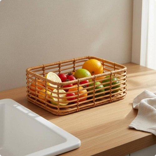 Cesto porta frutta pane - e,