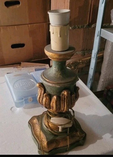 Base lampada antica - base,