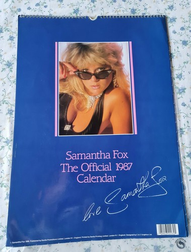 Raro calendario samantha - calendario,