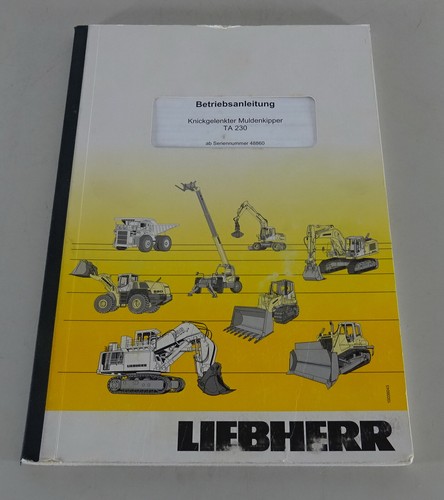 Istruzioni per uso liebherr - istruzioni,
