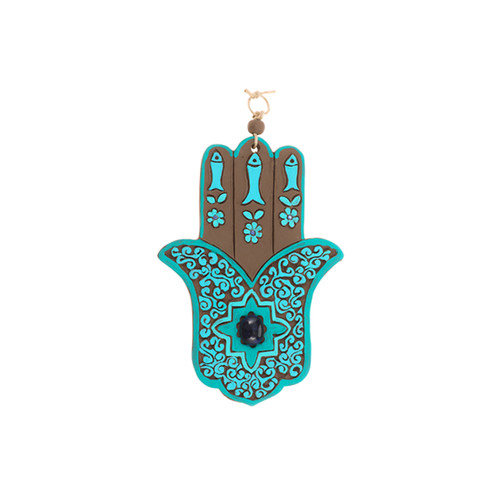 Ceramica hamsa pietra - pietra, color