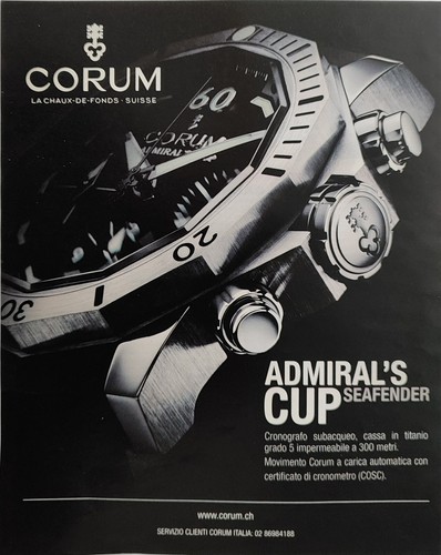Corum admiral cup - admiral's, seafender