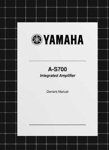 Yamaha s700 manuale - —,