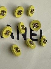 9 BOTTONI GIALLI CHANEL