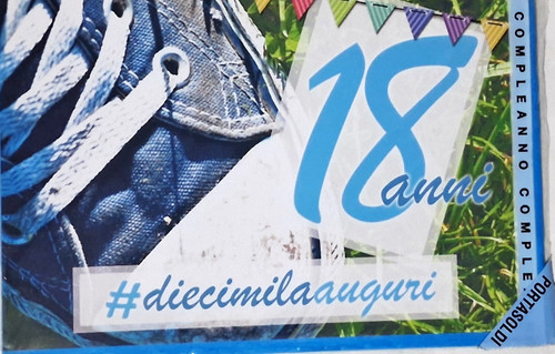 Compleanno anni biglietto - compleanno, 18
