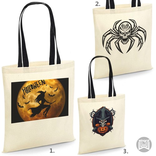 Halloween tote bag teschio - halloween,