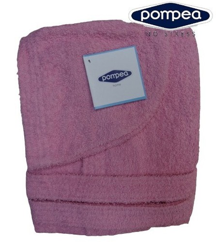 Accappatoio bimba pompea rosa - pompea,