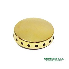 SPARTIFIAMMA PICCOLO AUSILIARIO FORATO OTTONE LUCIDO PER PIANO COTTURA SMALVIC