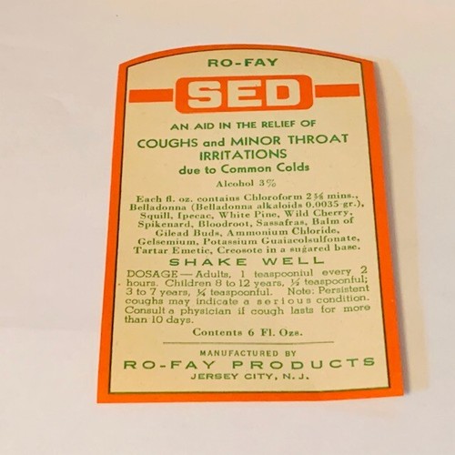 Etichetta farmacia carta