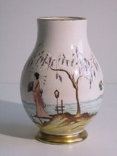 Antico vaso ceramica dipinto
