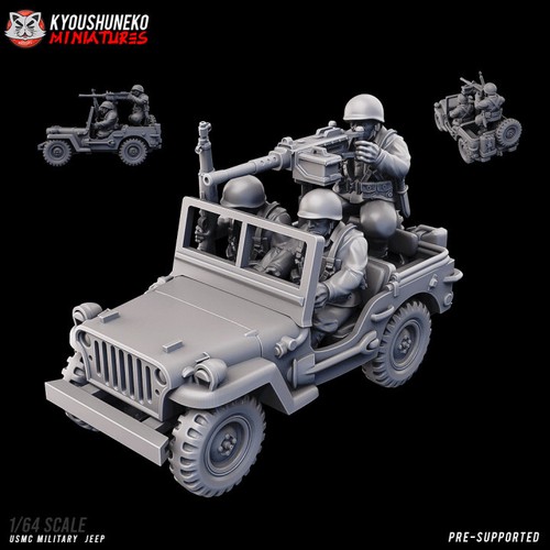 Ww2 usmc jeep militare - ww2,