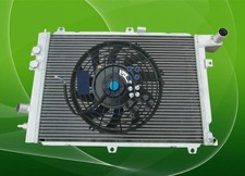 Aluminum radiator + fans For