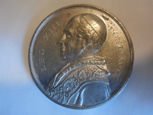 Vaticano medaglia papa leone - vaticano,