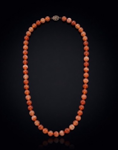 Collana vintage pietre - collana,