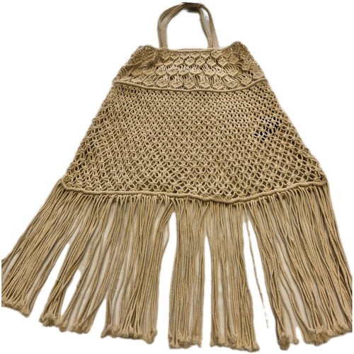 Borsa tote zara macramè extra - borsa,