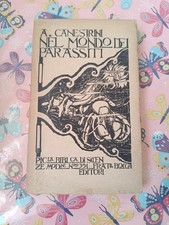 Nel Mondo Dei Parassiti CANESTRINI FRATELLI BOCCA 1929 RARO FUORI CATALOGO