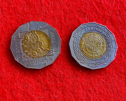 Kuna bimetálicas croacia - 25,