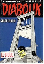 Diabolik Inedito 7 Anno XXXI