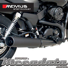 Silencieux échappement Remus Custom Harley-Davidson XG1 Street 750 007702 270214
