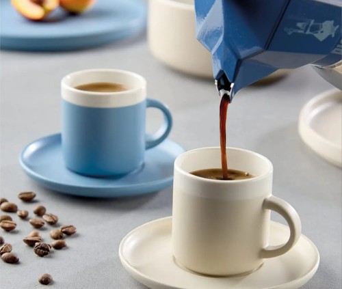 Tazzine set caffé con - n.2,