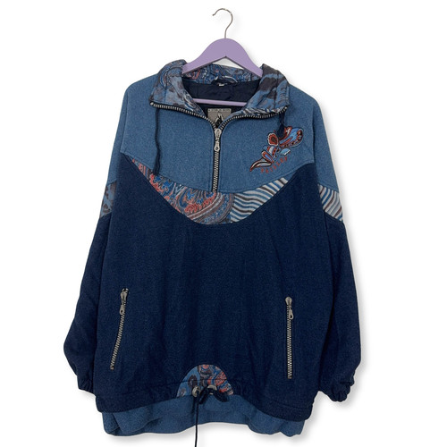 Pile vintage blu azzurro - e,