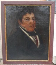 DIPINTO figura di nobile 1780