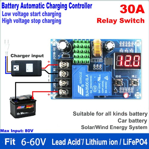 Caricabatteria 60v 12v - 6v-60v,