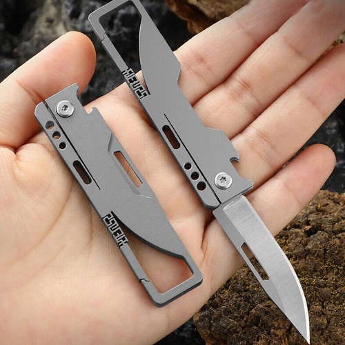 Coltello titanio cintura tasca - titanio,