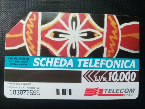 Scheda telefonica collezione - scheda,
