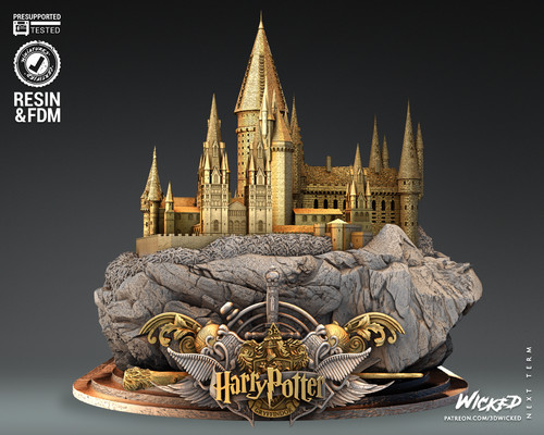 Castello harry potter modello - castello,