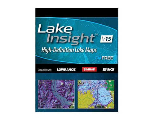 Lowrance lake insight west - insight,